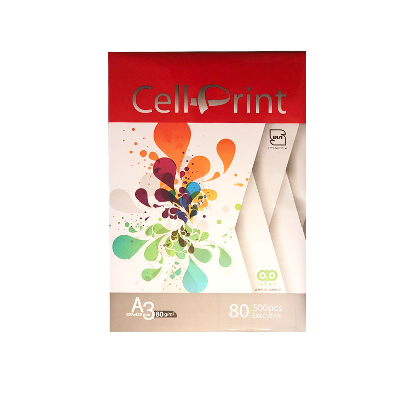 کاغذ A3 سل پرینت کد 226 بسته 500 عددی 