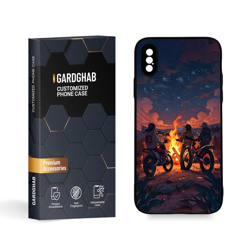 کاور گارد قاب مدل پسرانه مناسب برای گوشی موبایل اپل  iPhone X / XS