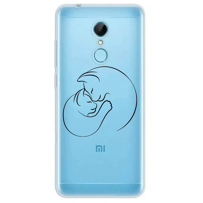 کاور مگافون طرح گربه مدل C61-B مناسب برای گوشی موبایل شیائومی Redmi 5