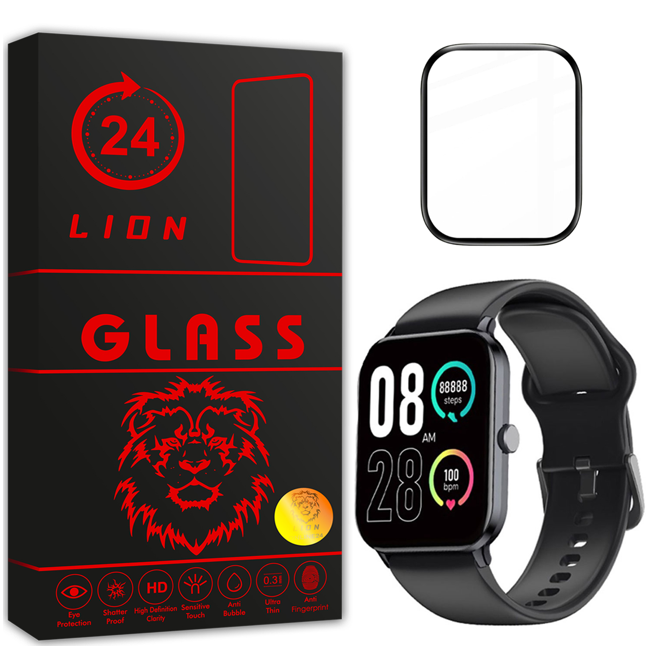 محافظ صفحه نمایش لاین مدل RT007 مناسب برای ساعت هوشمند کیو سی وای GTC