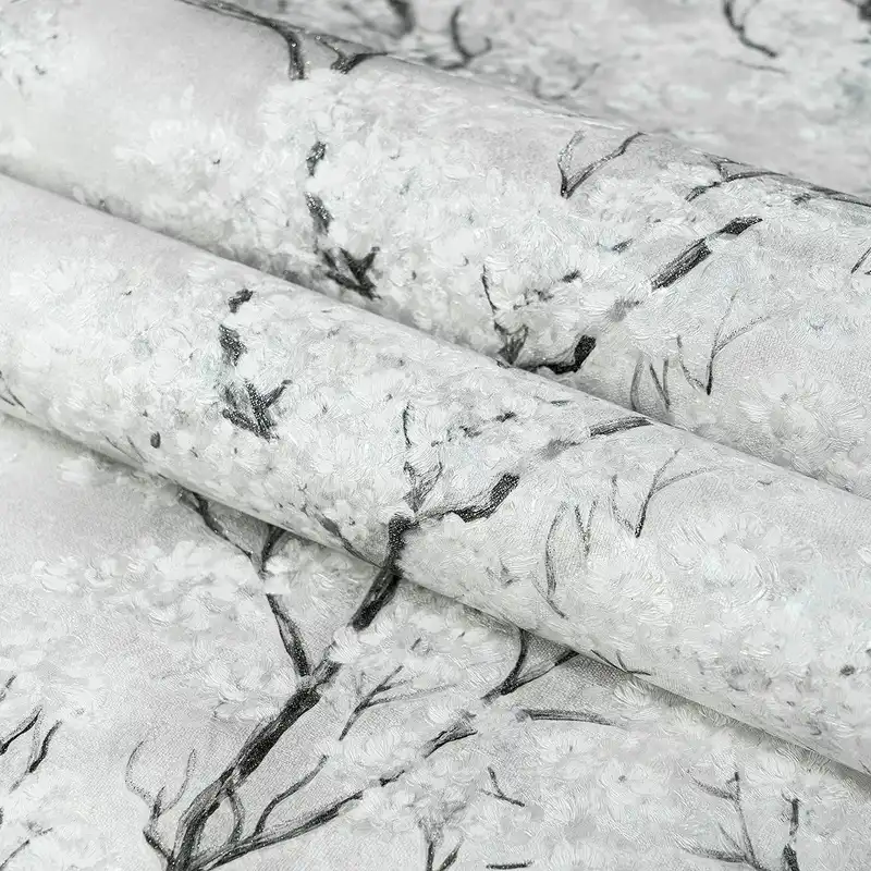 کاغذ دیواری طرح درخت و درختچه 6001