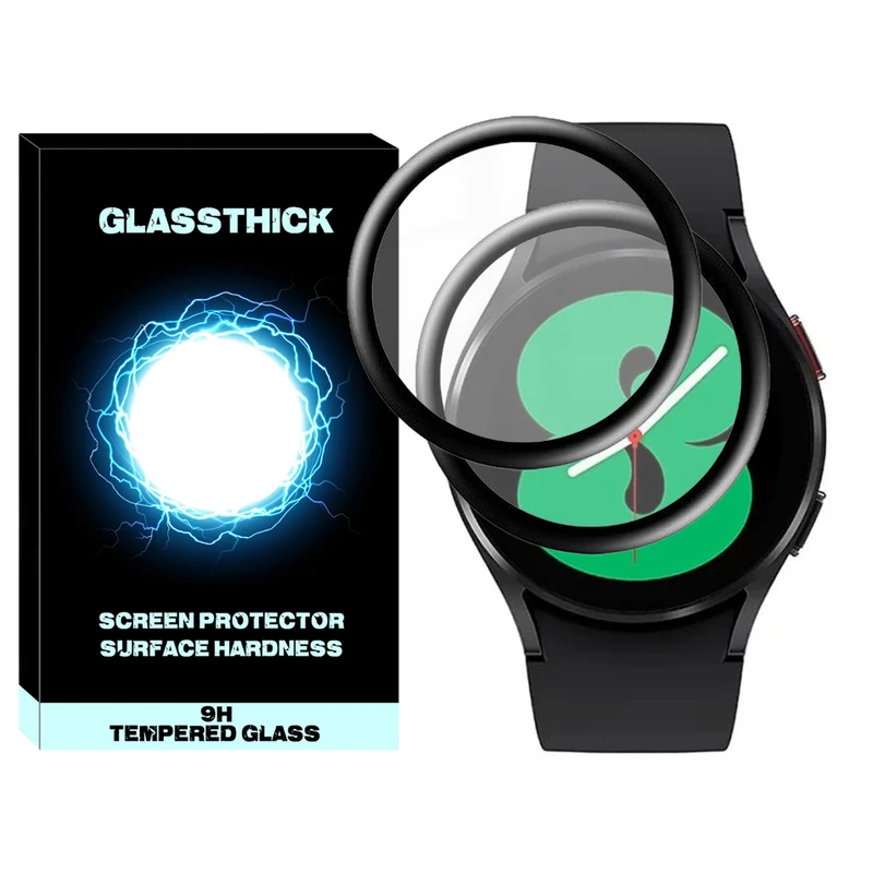 محافظ صفحه نمایش نانو گلستیک مدل Pmma-GL مناسب برای ساعت هوشمند سامسونگ Galaxy Watch 4 40mm بسته دو عددی