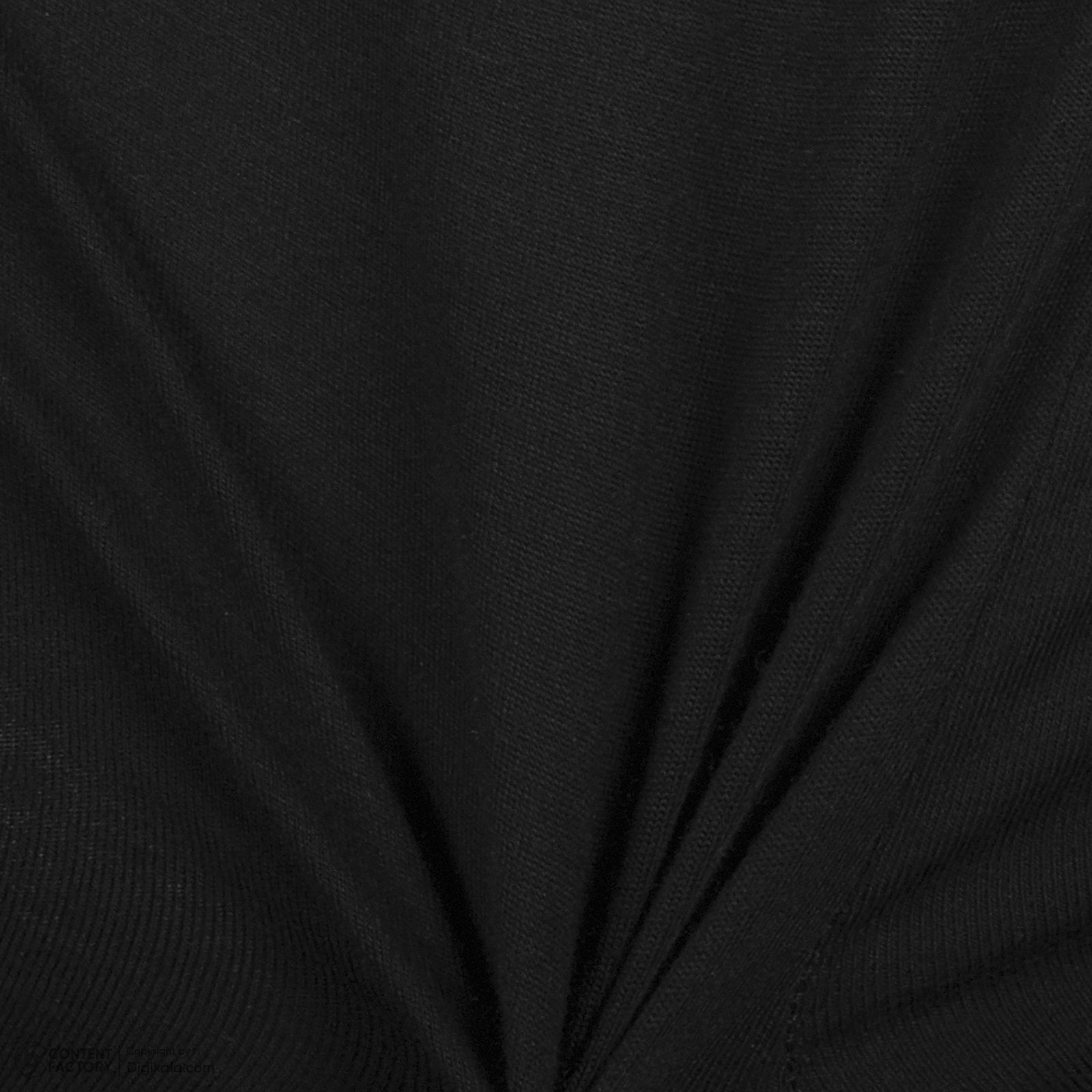 ست تی شرت و شلوارک زنانه پنبینه مدل نخ پنبه طرح گربه -  - 10