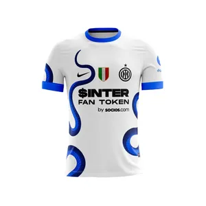 تی شرت ورزشی مردانه مدل اینترمیلان 2022 Away kit