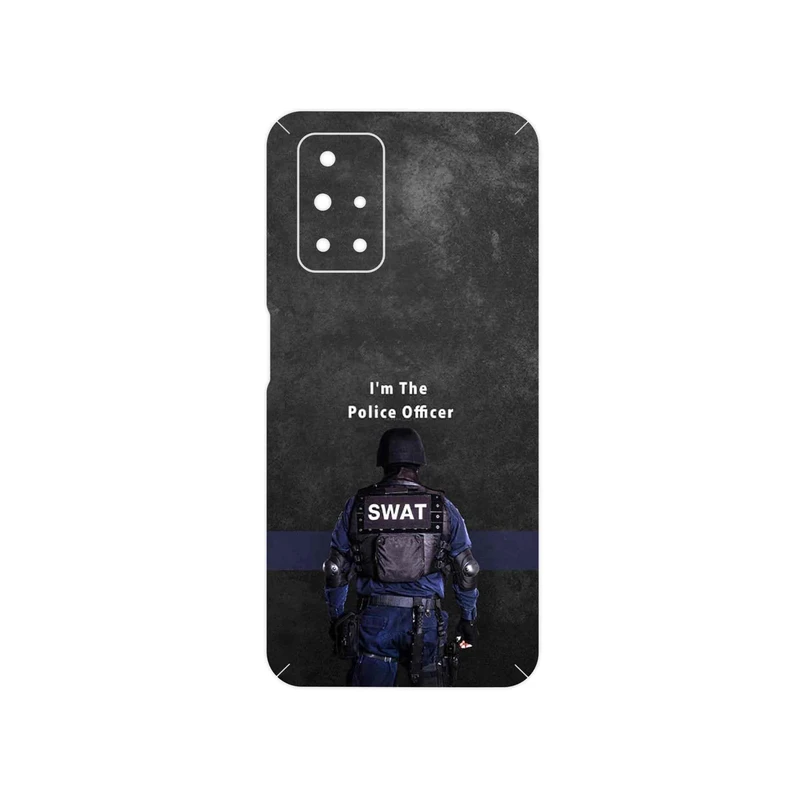 برچسب پوششی ماهوت مدل Police Officer مناسب برای گوشی موبایل شیائومی Redmi 10 Prime