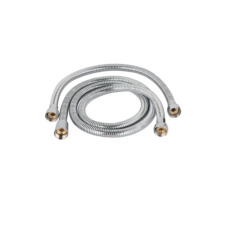 شلنگ و رابط دوش حمام ریکان مدل CR مجموعه دو عددی 