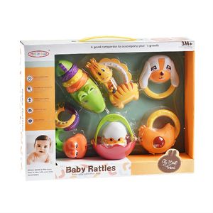 نقد و بررسی جغجغه مدل baby rattles بسته 6 عددی توسط خریداران