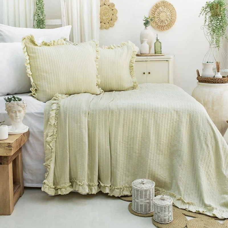 سرویس روتختی دو نفره 3 تکه شاهسِر مدل Marta Yesil C.K