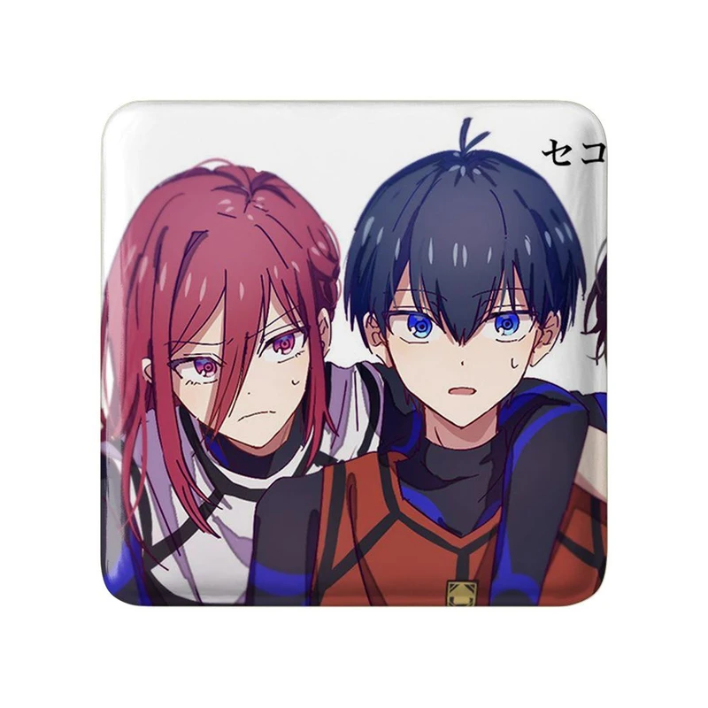 مگنت خندالو مدل هیوما و مگورو و یویچی انیمه بلو لاک Blue Lock کد 24386