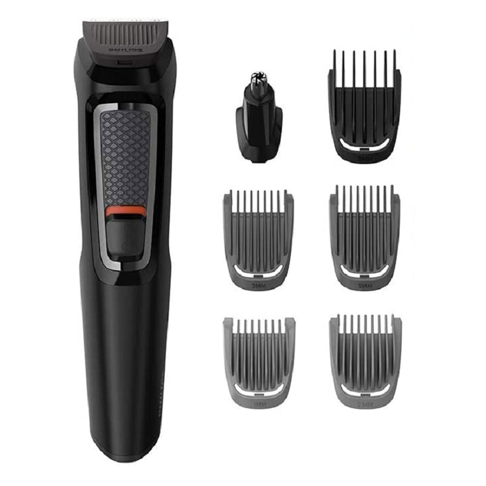 ماشین اصلاح موی سر و صورت فیلیپس سری MG3720 Multigroom مدل 7 در 1،  اصلاح به صورت خط زن و حجم زن، طراحی ارگونومیک، منبع انرژی با باتری، تکنولوژی اصلاح به صورت برش مستقیم، مدت زمان شارژ 960 دقیقه و مدت زمان استفاده پس از شارژ 60 دقیقه -  - 3
