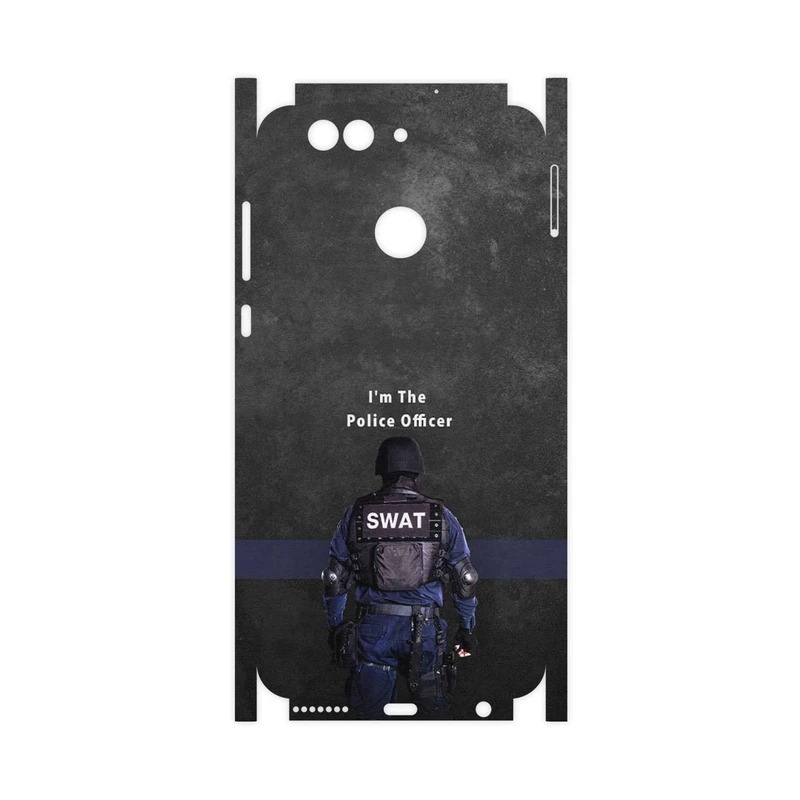 برچسب پوششی ماهوت مدل Police Officer-FullSkin مناسب برای گوشی موبایل هوآوی Nova 2 Plus