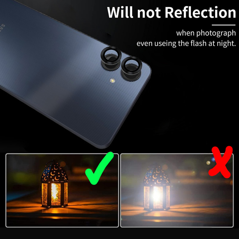 محافظ لنز دوربین گوف مدل Metal مناسب برای گوشی موبایل سامسونگ Galaxy A06