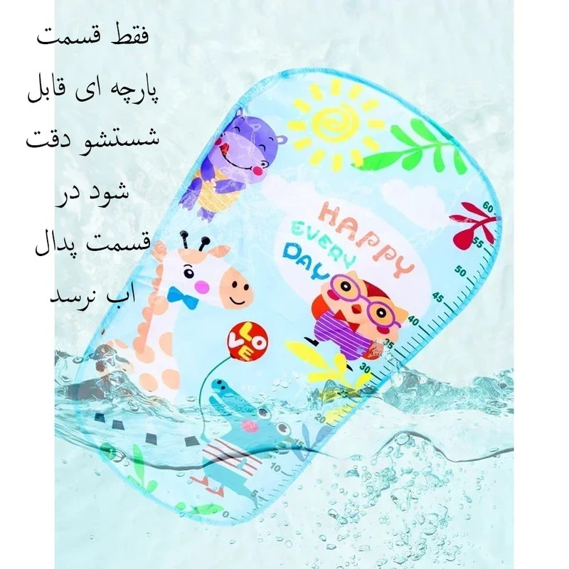 عکس شماره 10 : تشک بازی مدل پدال پیانویی طرح موزیکال و چراغدار کد 518a-25