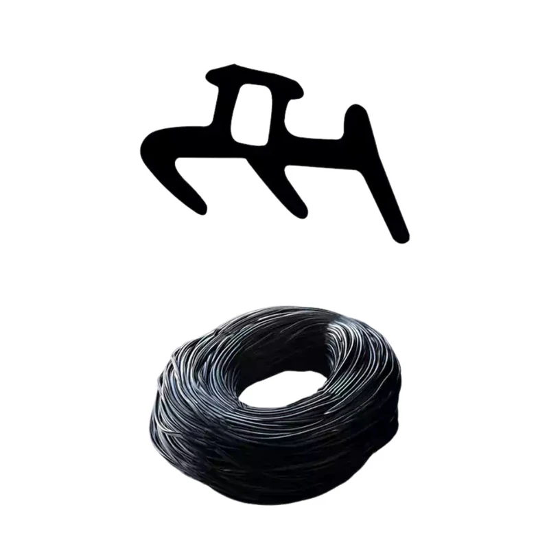 نوار درزگیر مدل لاستیک نصب شیشه یو پی وی سی