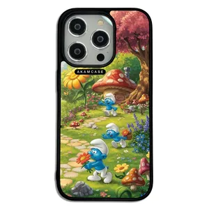 AKAM AMC-WA14PRO-SMURFS-8 Cover For Apple iPhone 14 Pro