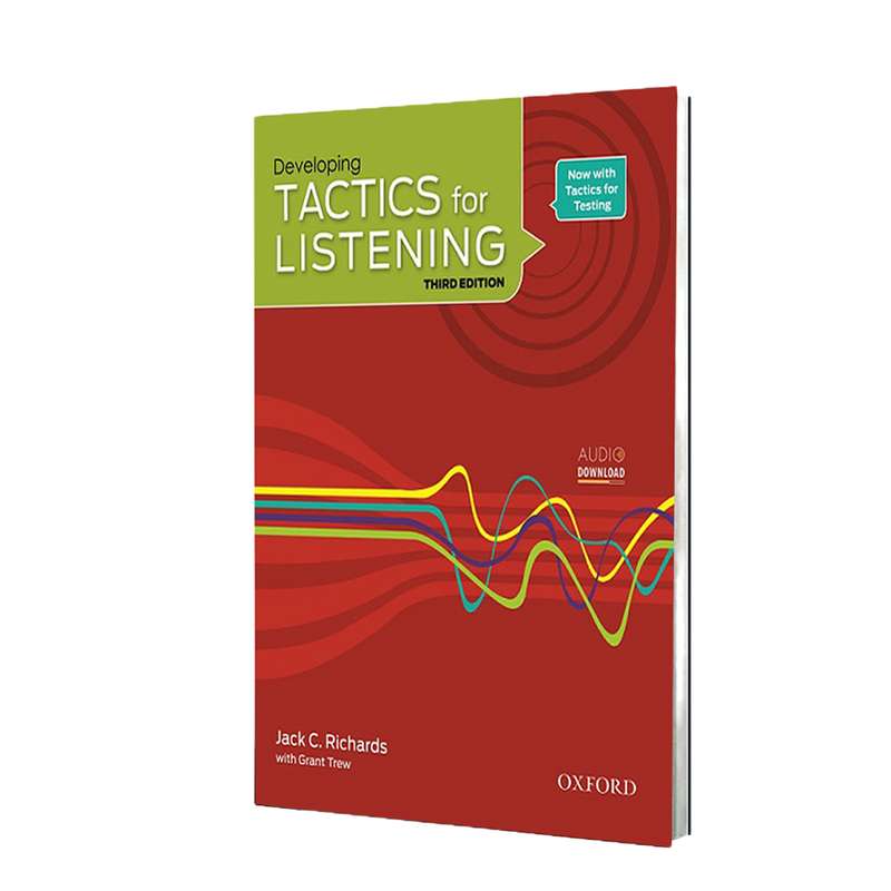 کتاب Tactics for Listening Developing اثر Jack C.Richards and Grant Trew انتشارات آریونا کتاب Tactics for Listening Developing اثر Jack C.Richards and Grant Trew انتشارات آریونا