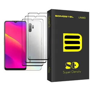 Somastel SD Glass MIX003 Screen Protector For Oppo A11 Pack Of 3