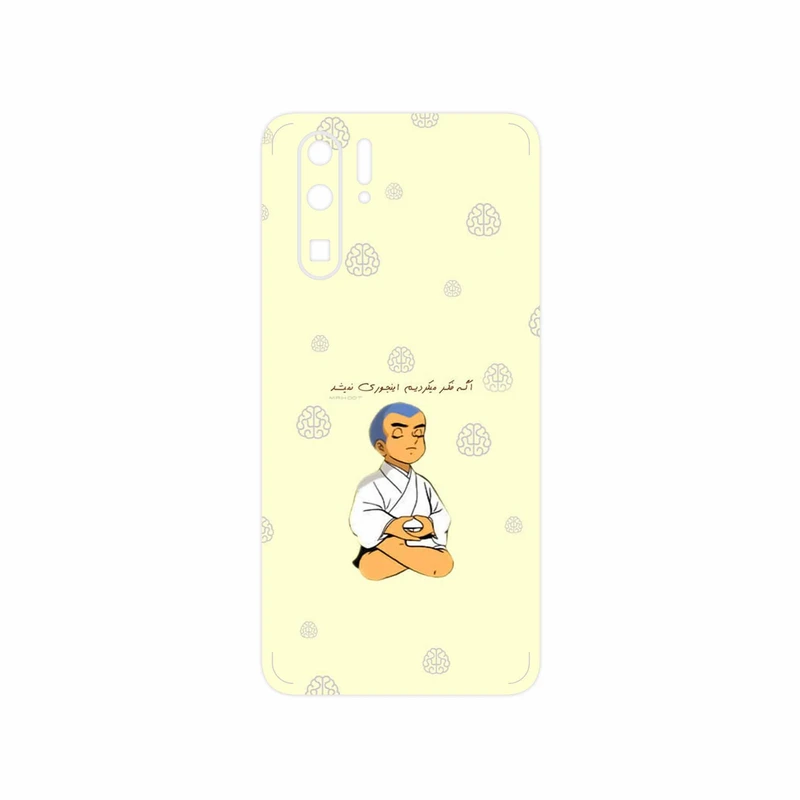 برچسب پوششی ماهوت مدل Ikkyu-san مناسب برای گوشی موبایل هوآوی P30 Pro