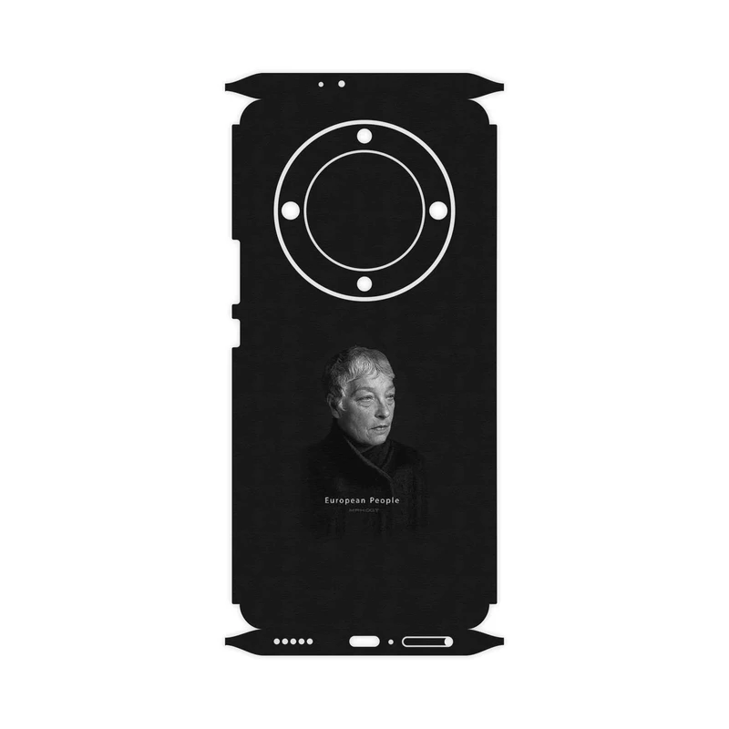 برچسب پوششی ماهوت مدل Portrait of a European Woman-FullSkin مناسب برای گوشی موبایل آنر Magic 5 Lite