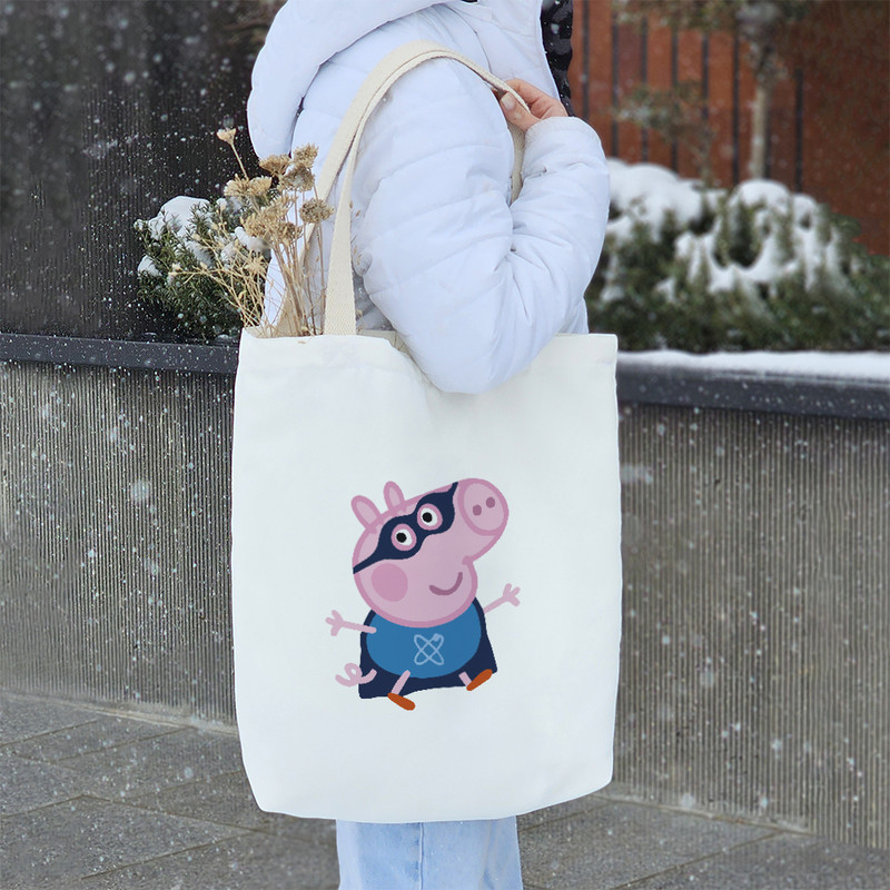 ساک خرید خندالو مدل جورج انیمیشن پپاپیگPeppa کد 2120