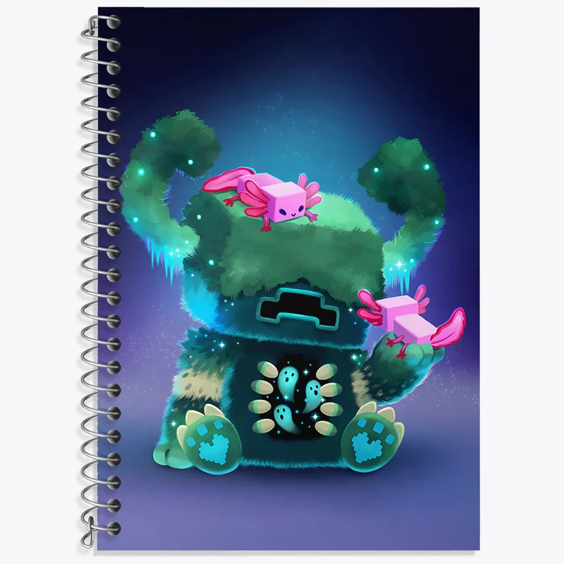 دفتر نت موسیقی 50 برگ خندالو طرح ماینکرافت (Minecraft) کد N5985