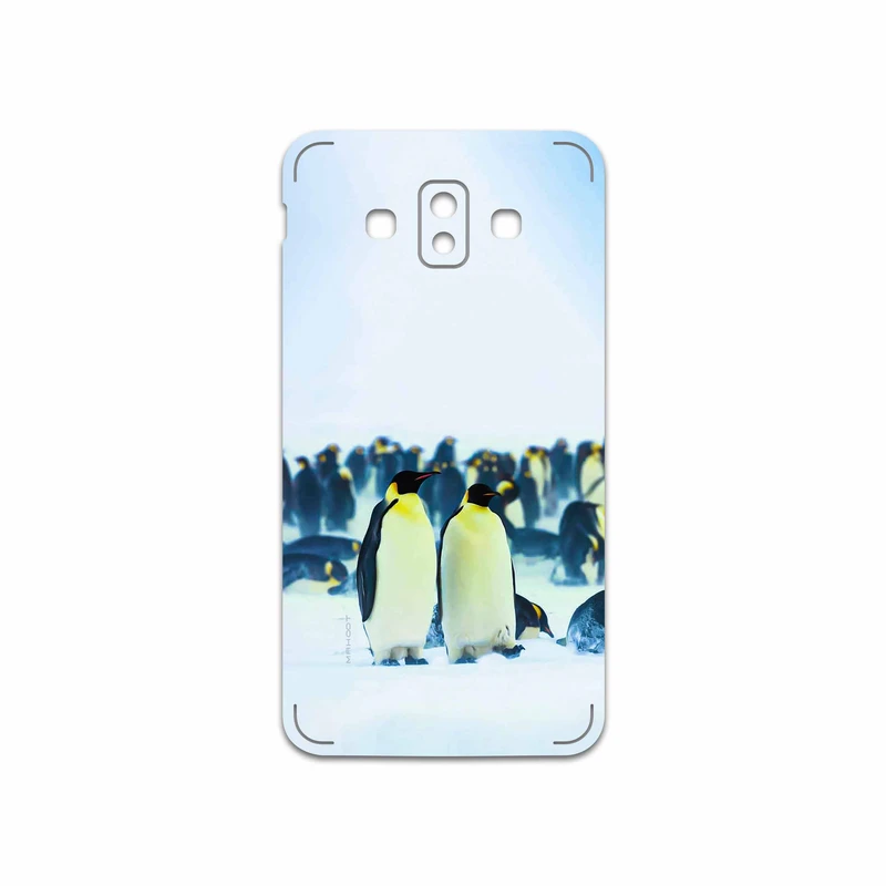 برچسب پوششی ماهوت مدل Penguin مناسب برای گوشی موبایل سامسونگ Galaxy J7 Duo