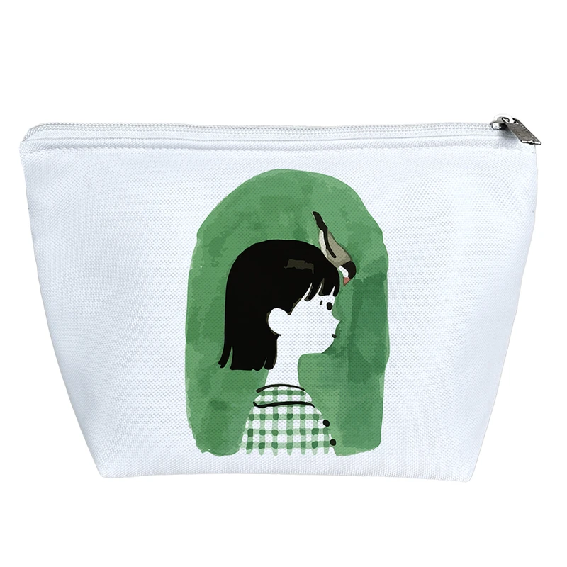 کیف لوازم آرایش دخترانه خندالو مدل دختر و گنجشک کد 9260