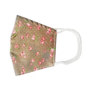 ماسک پارچه ای بچگانه مدل گل بهشت 3