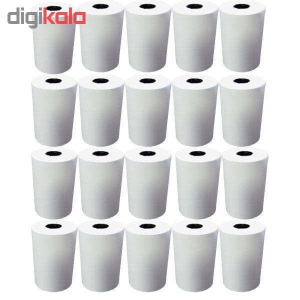 کاغذ پرینتر حرارتی مدل POS بسته 20 عددی