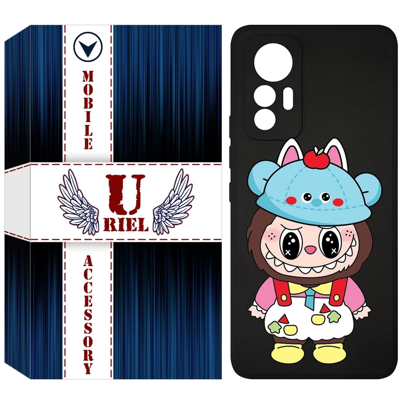 کاور یوریل مدل KSH کد 123 طرح عروسک لبوبو مناسب برای گوشی موبایل شیائومی 12 Lite