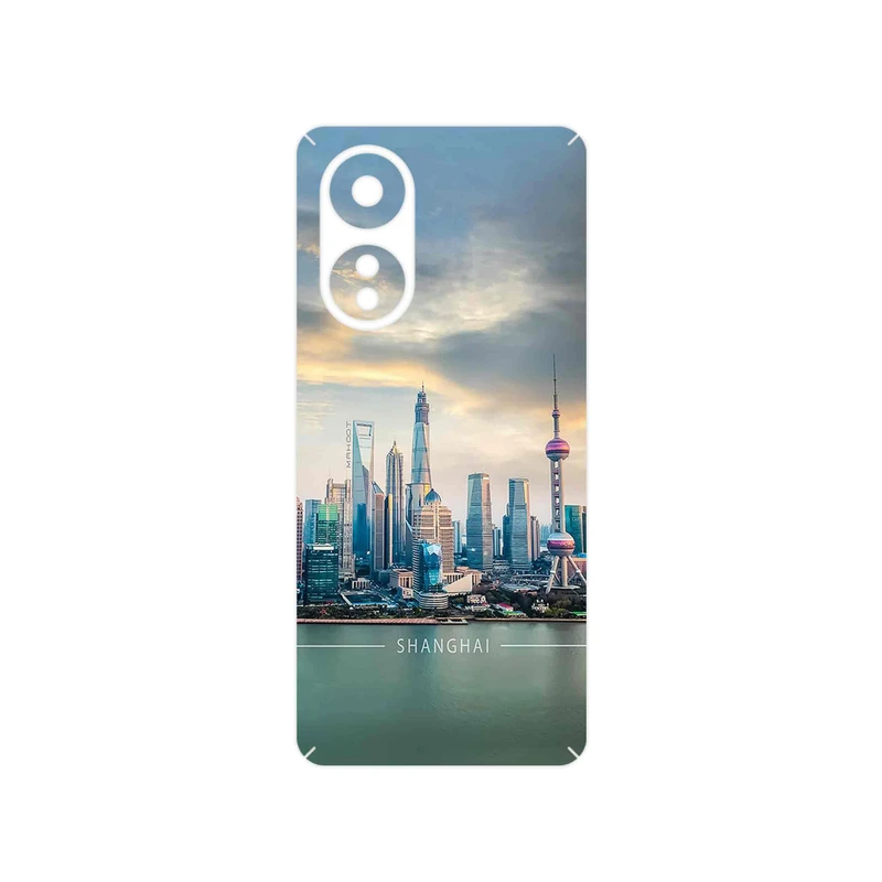 برچسب پوششی ماهوت مدل Shanghai_City مناسب برای گوشی موبایل اپو A58 4G