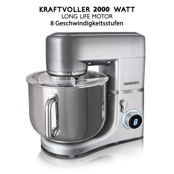 همزن کاسه‌دار 12 لیتری هنریچ مدل HKM 8120