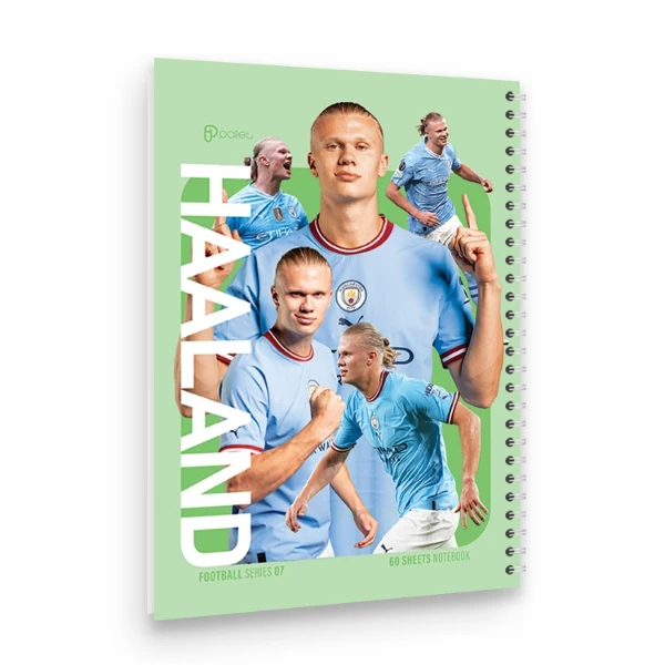 دفتر مشق 60 برگ مدل فوتبالیست ها کد 07 پالت