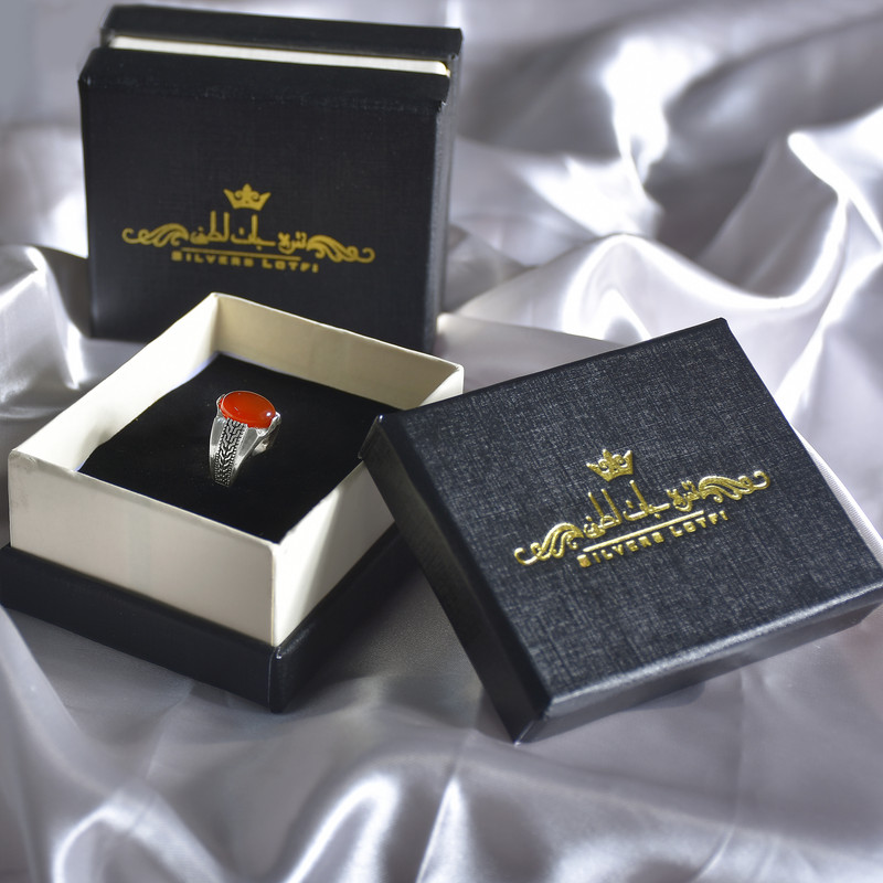 انگشتر نقره مردانه نقره جات لطفی مدل رکاب جان هاردی کد ANMS024E01