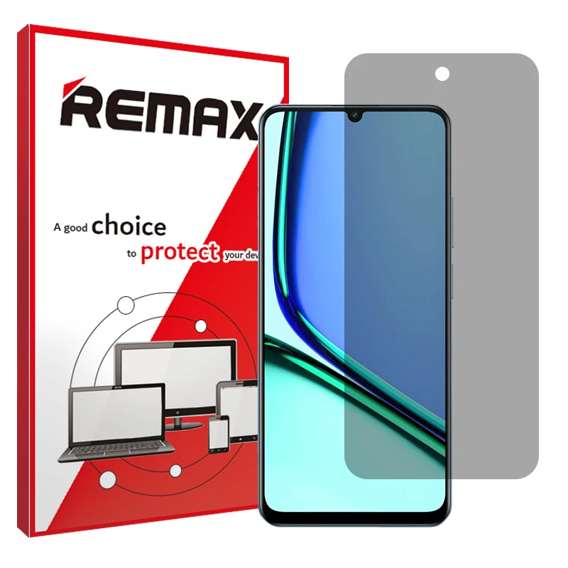 محافظ صفحه نمایش ریمکس مدل حریم شخصی مناسب برای گوشی موبایل ریملی Note 60