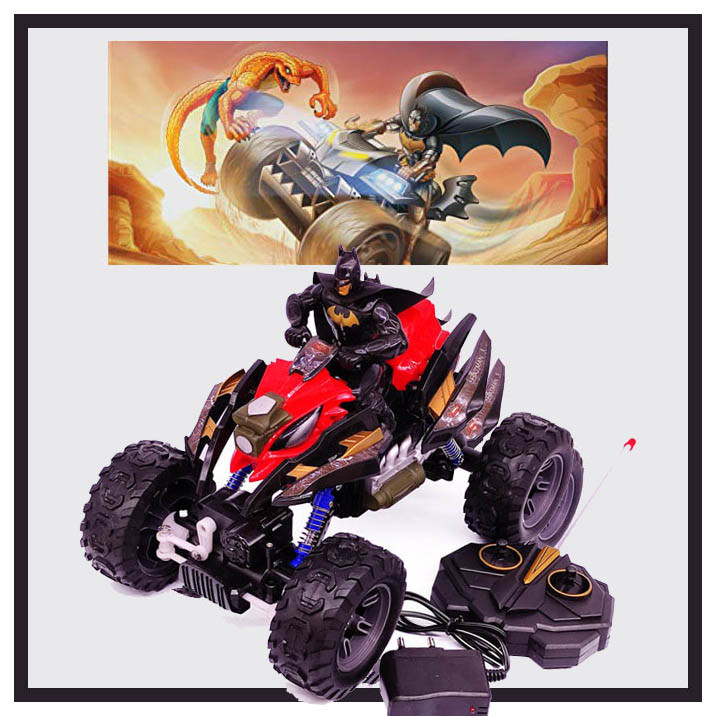 موتور بازی کنترلی مدل آفرود طرح Batman Rock Crawler