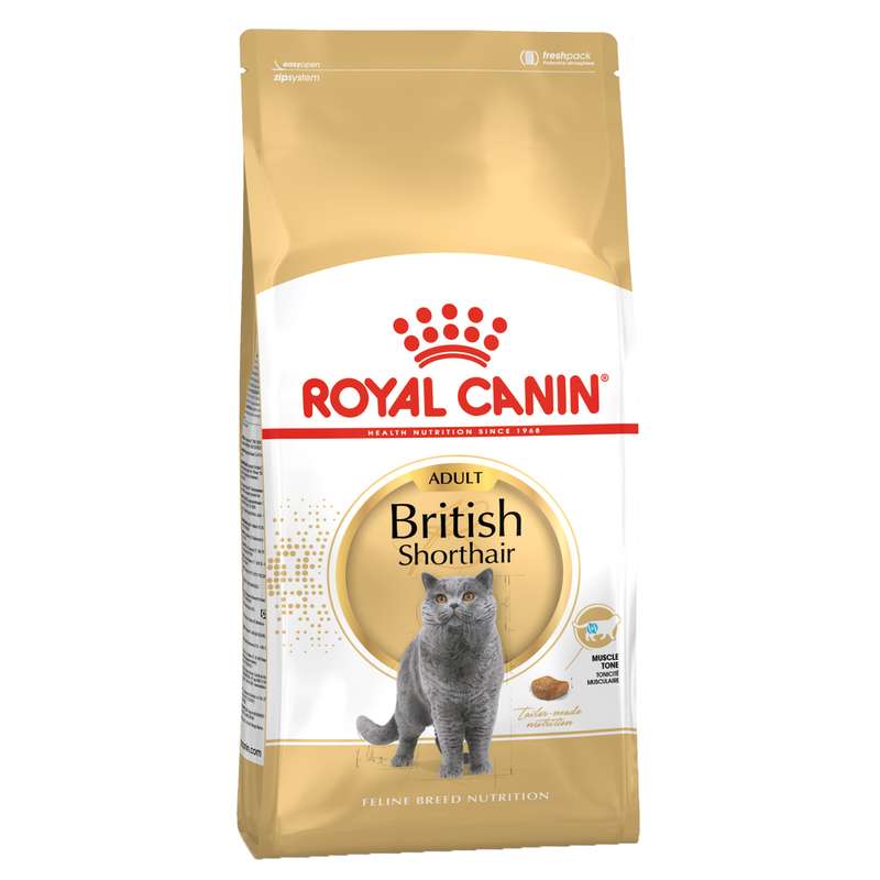 غذای خشک گربه  رویال کنین مدل British Shorthair وزن 400 گرم
