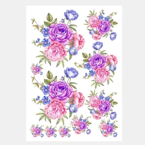 برچسب ترنسفر مدل گل کد 1336 