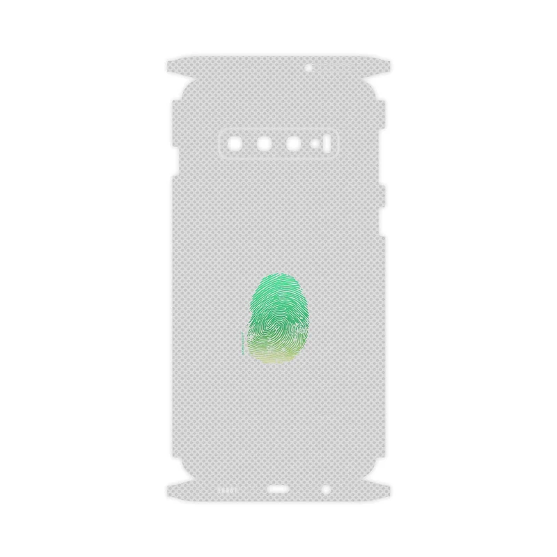 برچسب پوششی ماهوت مدل Minimal Fingerprint-FullSkin مناسب برای گوشی موبایل سامسونگ Galaxy S10