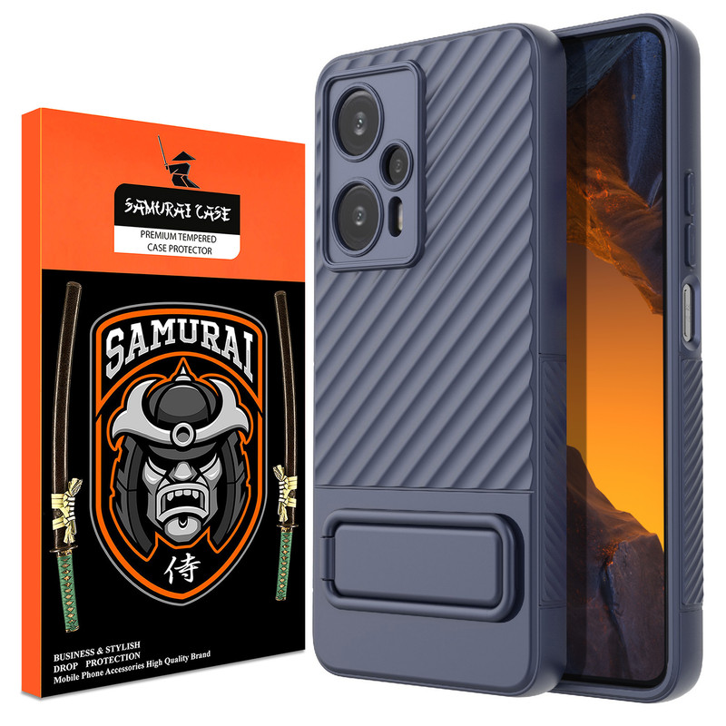 کاور سامورایی مدل Wave Stand مناسب برای گوشی موبایل شیائومی Poco F5 / Redmi Note 12 Turbo