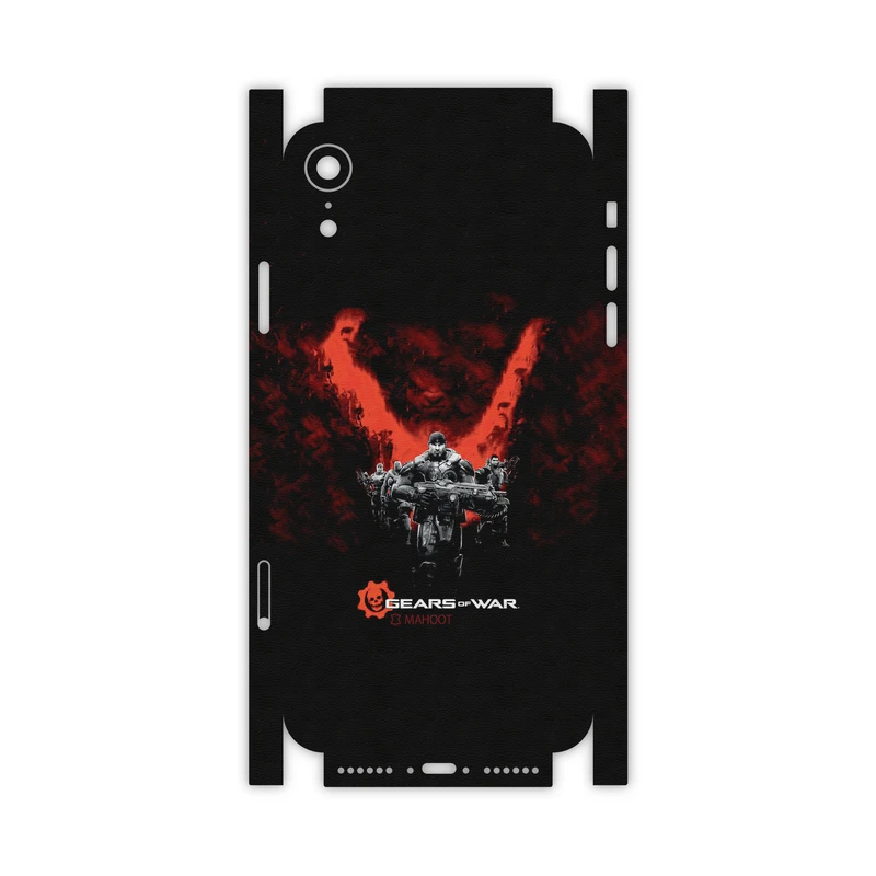 برچسب پوششی ماهوت مدل GEARS-OF-WAR-Game-FullSkin مناسب برای گوشی موبایل اپل iPhone Xr