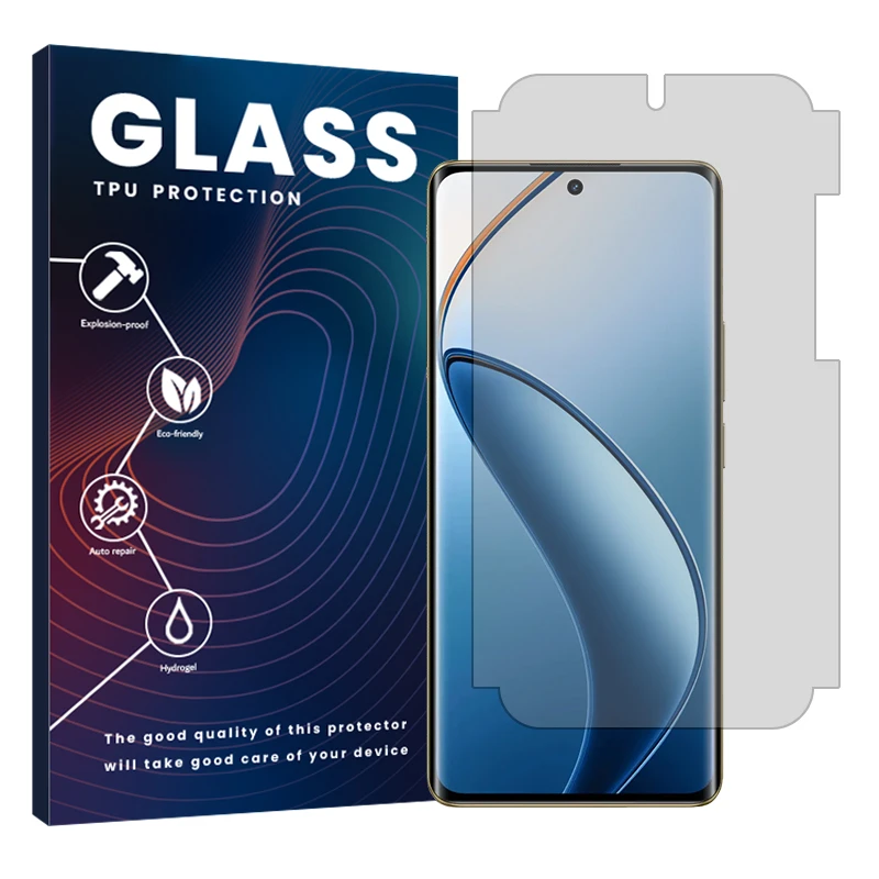 محافظ صفحه نمایش مات گلس مدل Resistant مناسب برای گوشی موبایل ریلمی 12 Pro Plus