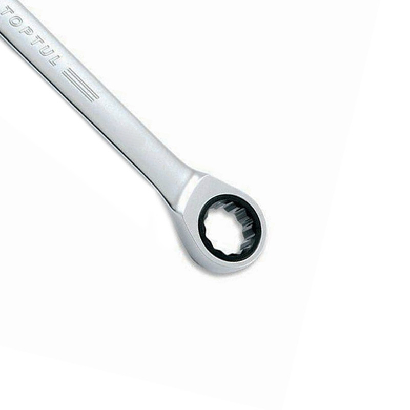 آچار یکسر تخت و یکسر رینگی جغجغه ای تاپ تول مدل AOAF1919 سایز 19 میلی متر آچار یکسر تخت و یکسر رینگی جغجغه ای تاپ تول مدل AOAF1919 سایز 19 میلی متر