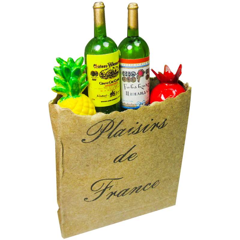 مگنت یخچال طرح Shopping bag کد 03