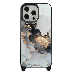 AKAM AMCWLA15PROMAX-MARBEL2 Cover For Apple iPhone 15 Pro Max