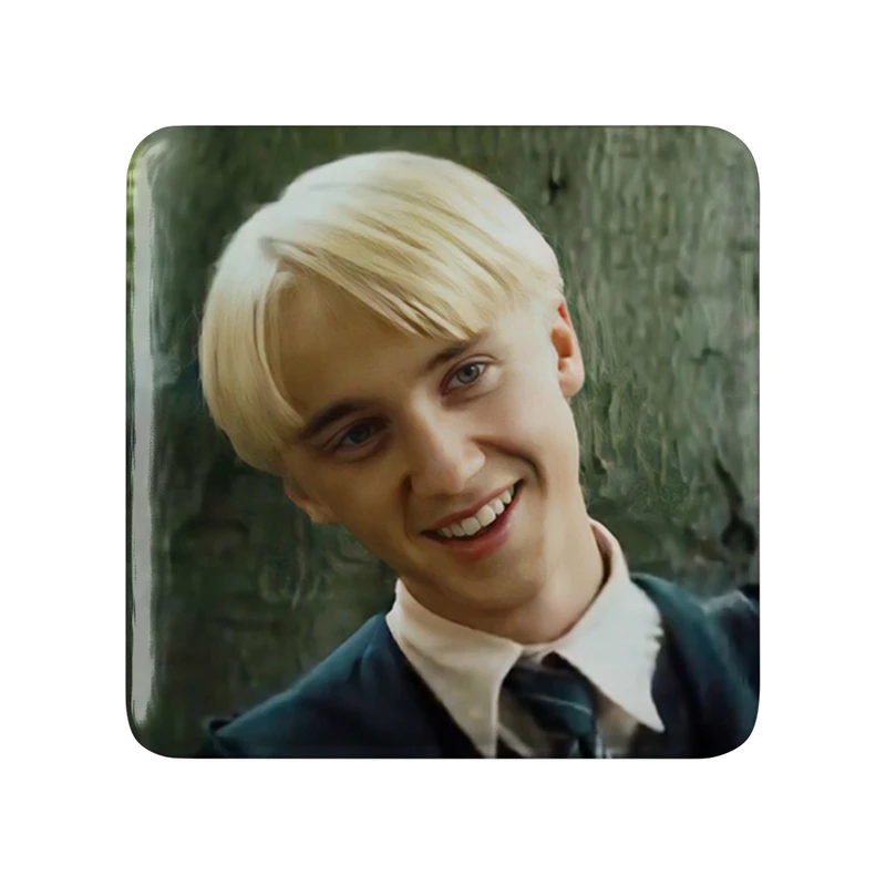 مگنت خندالو طرح دراکو مالفوی هری پاتر Harry Potter  مدل مربعی کد 19361