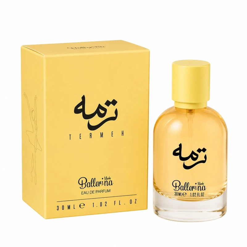 عطر جیبی زنانه بالرینا مدل Termeh با رایحه شیرین حجم 30 میلی‌لیتر
