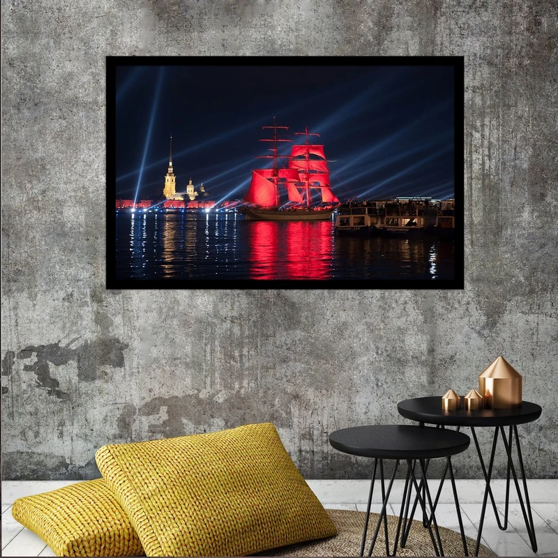 تابلو بکلیت طرح کشتی تفریحی مدل B-S2967