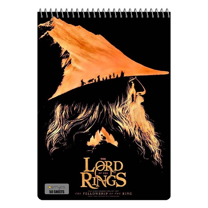 دفتر نقاشی 50 برگ سیمی کارنیکا طرح ارباب حلقه ها Lord of the Rings کد 15853