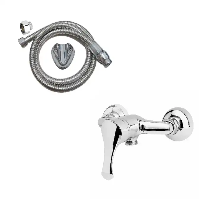 شیر سرویس بهداشتی مدل دنیکس به همراه شلنگ توالت